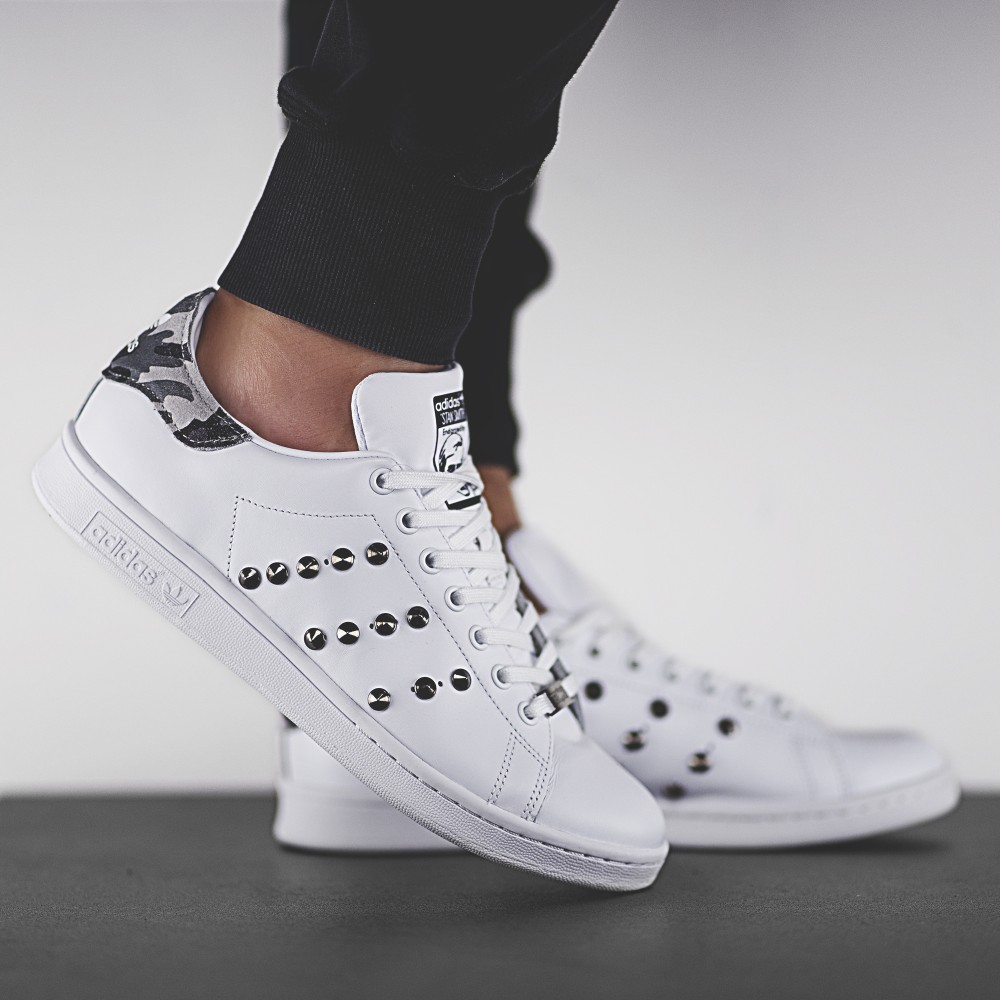 stan smith vertigo adidas sneakers personalizzate camouflage da dressed