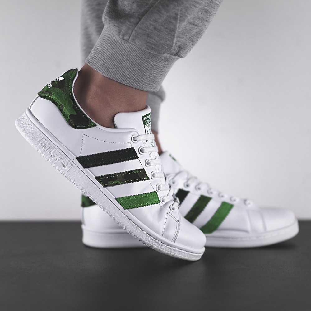 stan smith i'm with you adidas sneakers personalizzate camouflage da dressed