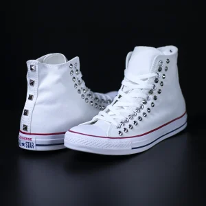 converse flow allstar sneakers personalizzate borchie da dressed