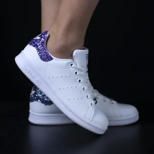 stan smith riptide adidas sneakers personalizzate glitter da dressed