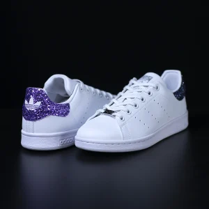 stan smith riptide adidas sneakers personalizzate glitter da dressed