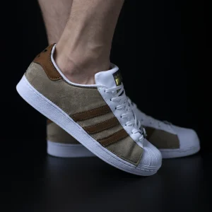superstar sacrifice adidas sneakers personalizzate scamosciato da dressed